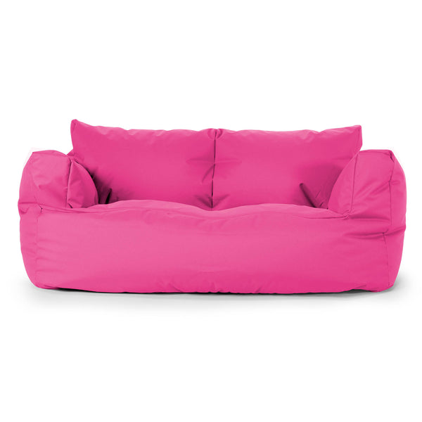 Puf Sofá Josephine - Fácil Cuidado Exterior Rosa 01