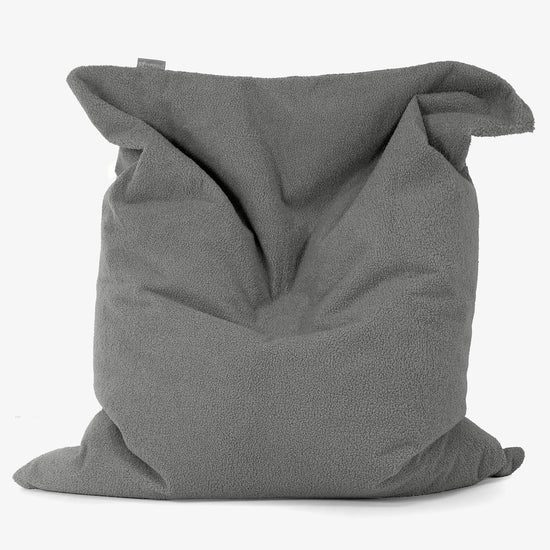 Puff Gigante Cama XL - Boucle Gris 01