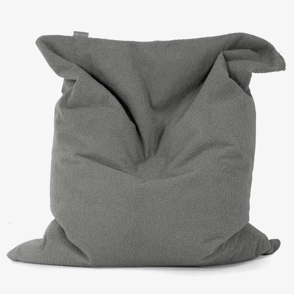 Puff Gigante Cama XL - Boucle Gris 01