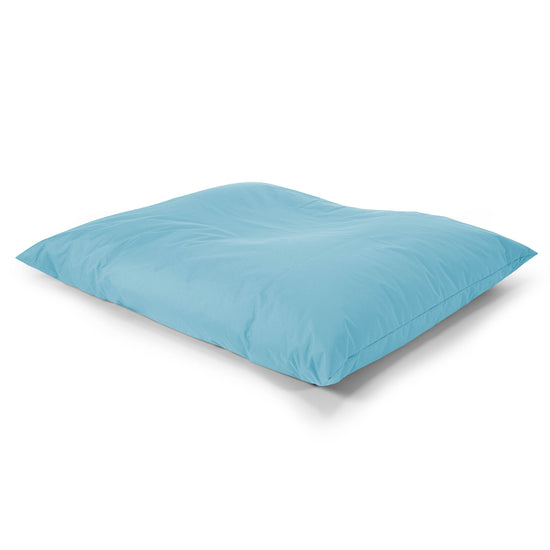 Puff Gigante Cama XL - Fácil Cuidado Exterior Azul turquesa 03