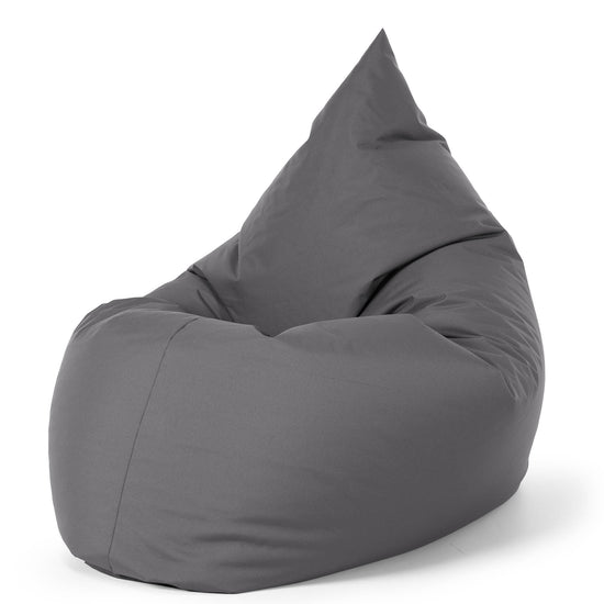 Puff Gigante Cama XL - Fácil Cuidado Exterior Gris oscuro 02
