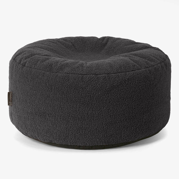 Puff Taburete - Boucle Grafito 01