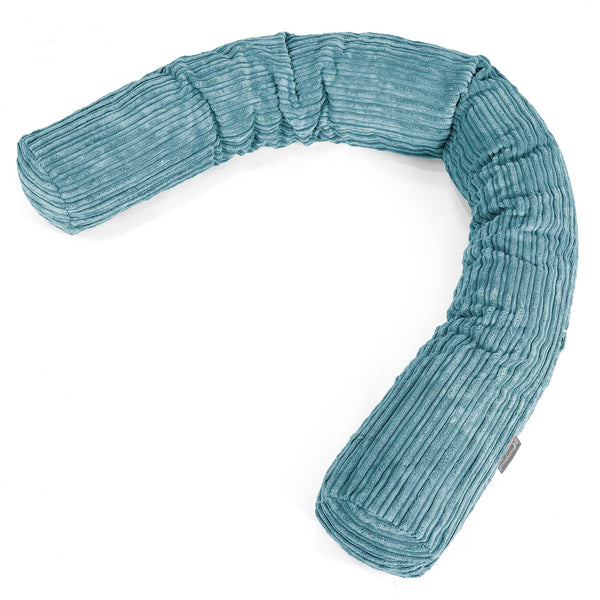Almohada Gigante para Sofás XL - Pana Clásica Egeo Azul 01