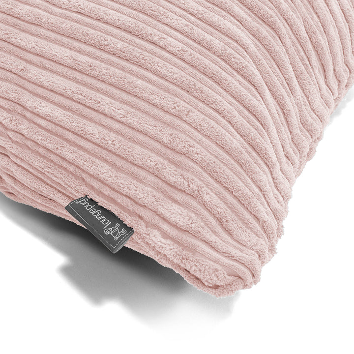 CloudSac 50 Almohada Gigante Viscoelástica 40 x 80cm - Pana Clásica Rosa Claro 