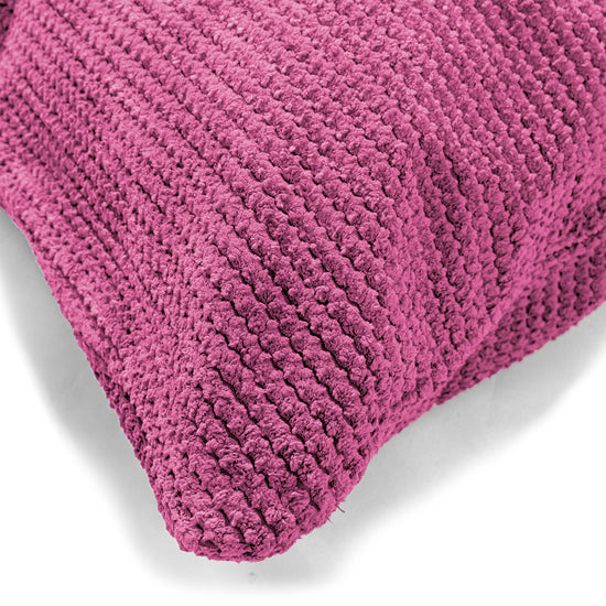 CloudSac 50 Almohada Gigante Viscoelástica 40 x 80cm - Pompón Rosa 