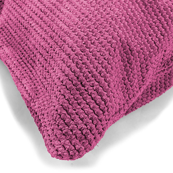 CloudSac 50 Almohada Gigante Viscoelástica 40 x 80cm - Pompón Rosa 