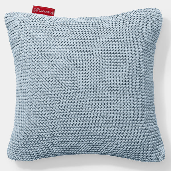 Cojín 47 x 47cm - Algodón 100% Ellos Azul Brumoso 01