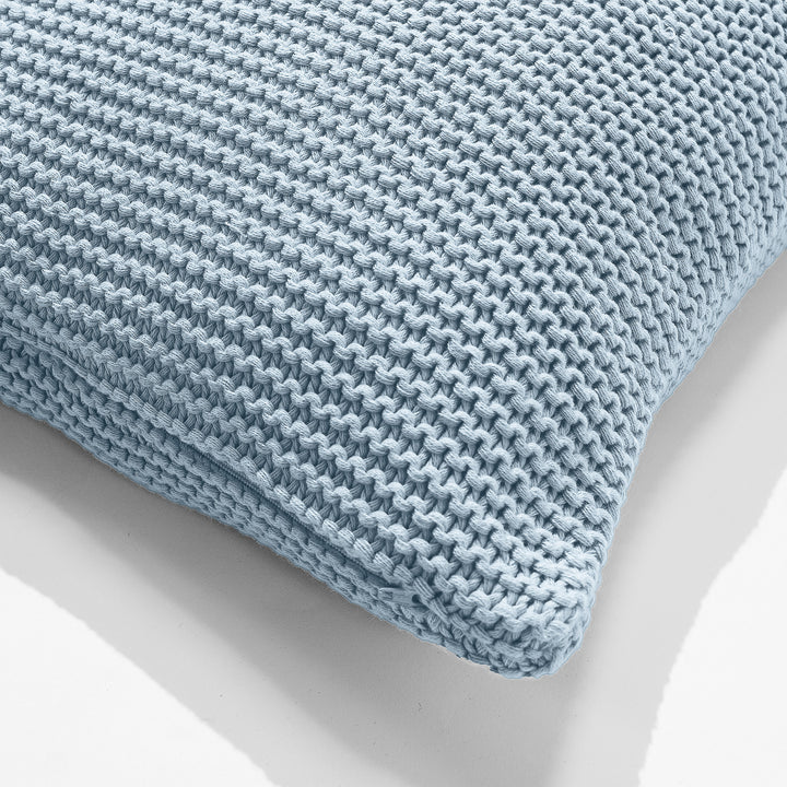Cojín 47 x 47cm - Algodón 100% Ellos Azul Brumoso 02