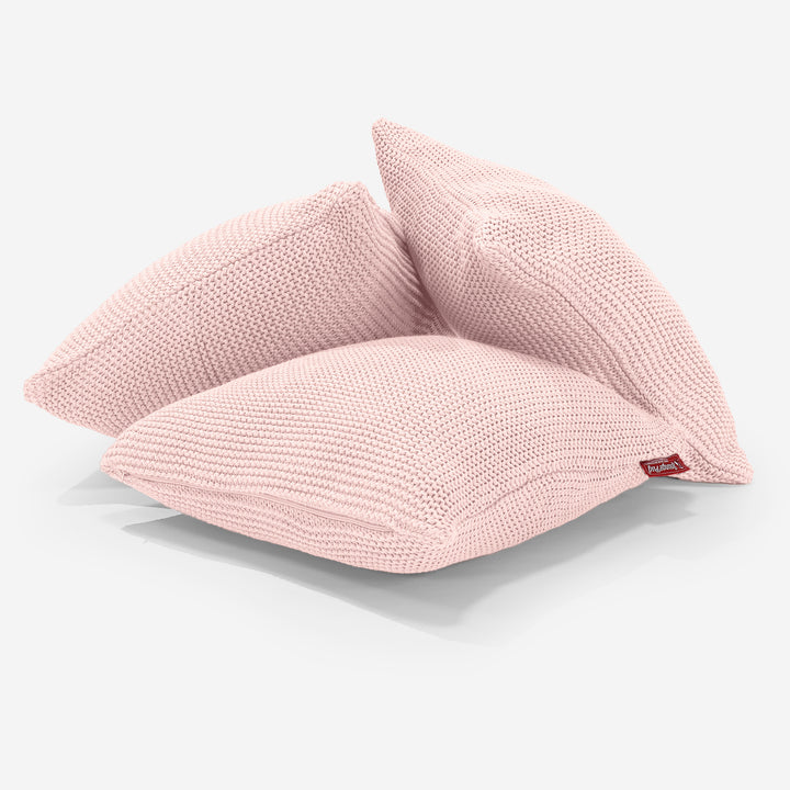 Cojín 47 x 47cm - Algodón 100% Ellos Bebé rosa 03