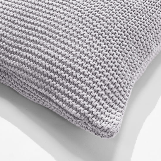 Cojín 47 x 47cm - Algodón 100% Ellos Gris claro 02