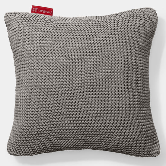 Cojín 47 x 47cm - Algodón 100% Ellos Gris 01