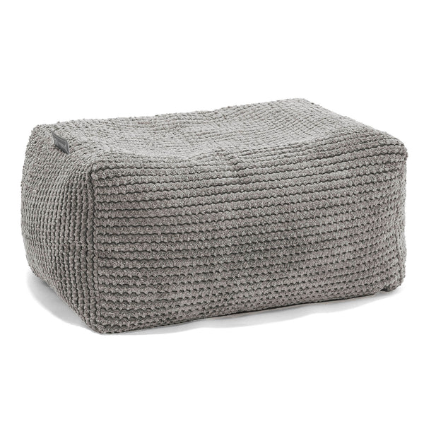 Escabel - Pompón Carbón Gris 01