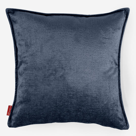 Fundas de Cojín Extra Grande 70 x 70cm - Chenille Azul marino 01