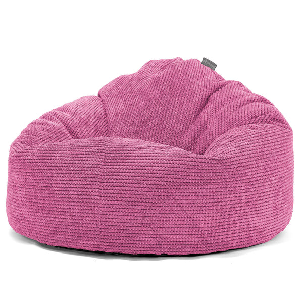 Puf Gigante Snuggle para Niños de 3 a 8 años - Pompón Rosa 01