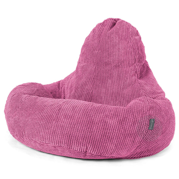 Puf Ultra Lux - Pompón Rosa 01