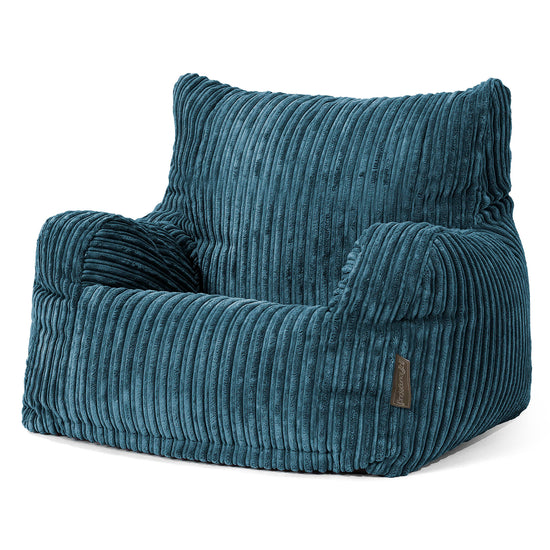 Sillón Puf Teens 6-14 años - Pana Clásica Azul marino 02