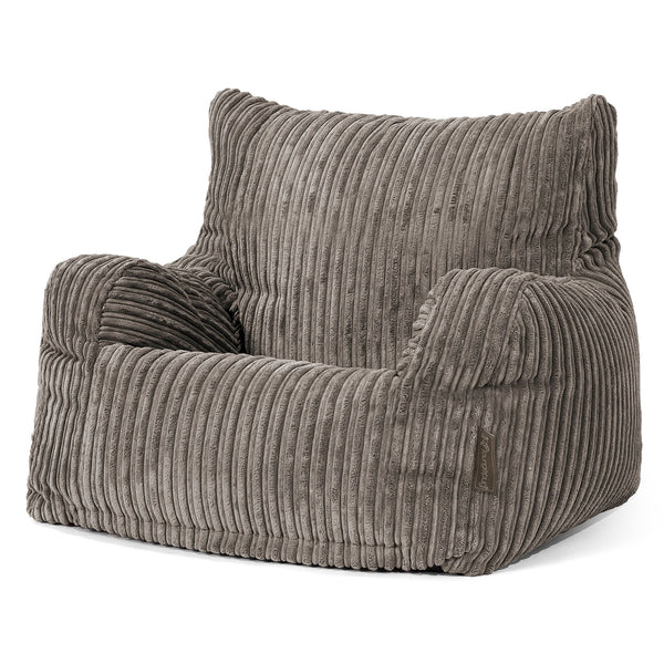 Sillón Puf Teens 6-14 años - Pana Clásica Grafito 01