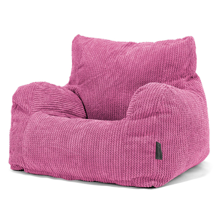 Sillón Puf Teens 6-14 años - Pompón Rosa 02