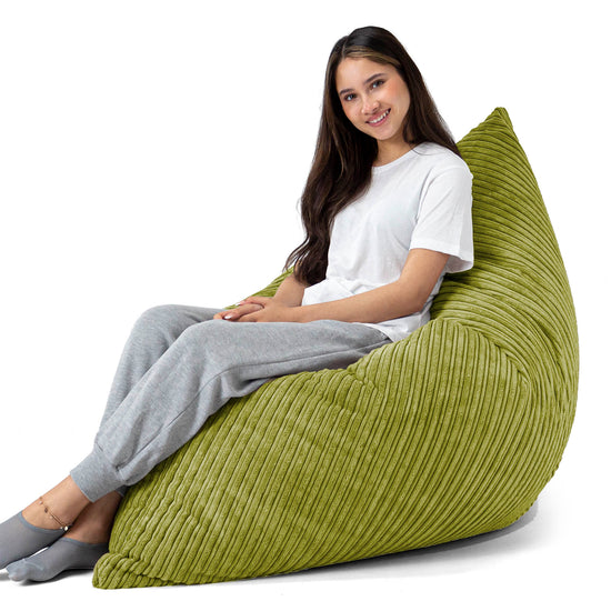 Puff Gigante Cama XL - Pana Clásica Lima 04