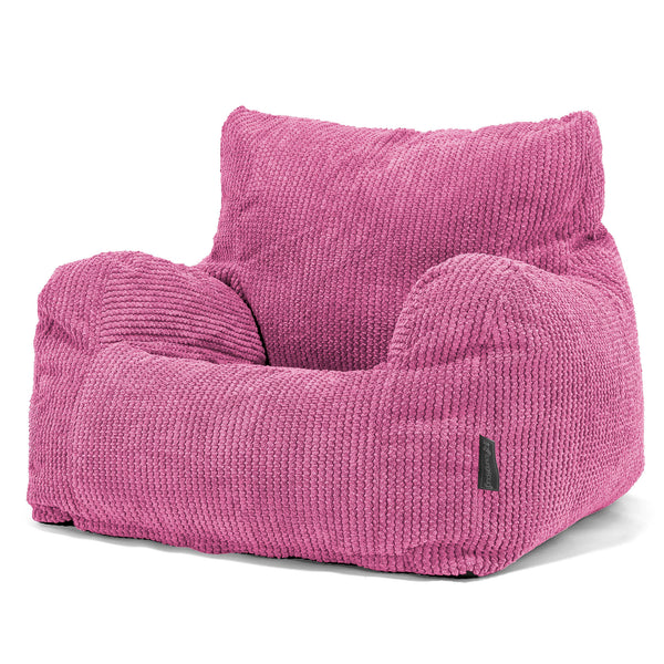 Puff Sillón - Pompón Rosa 01