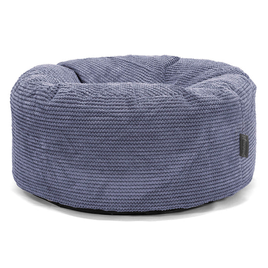 Puff Taburete - Pompón Morado 01