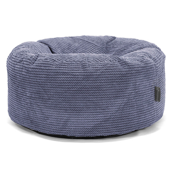 Puff Taburete - Pompón Morado 01