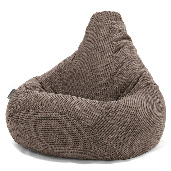 Silla De Juego Puf - Pompón Chocolate 02