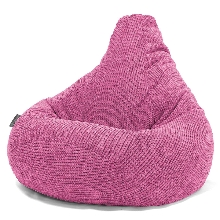 Silla De Juego Puf - Pompón Rosa 02