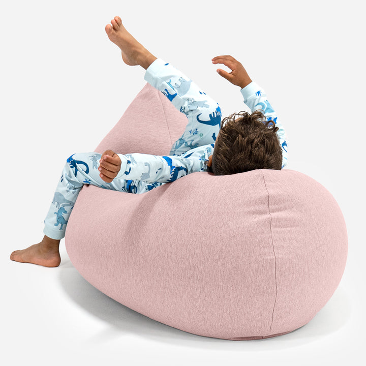 Puf Alto para Niños de 2 a 6 años - Algodón Elástico Bebé Rosa 04