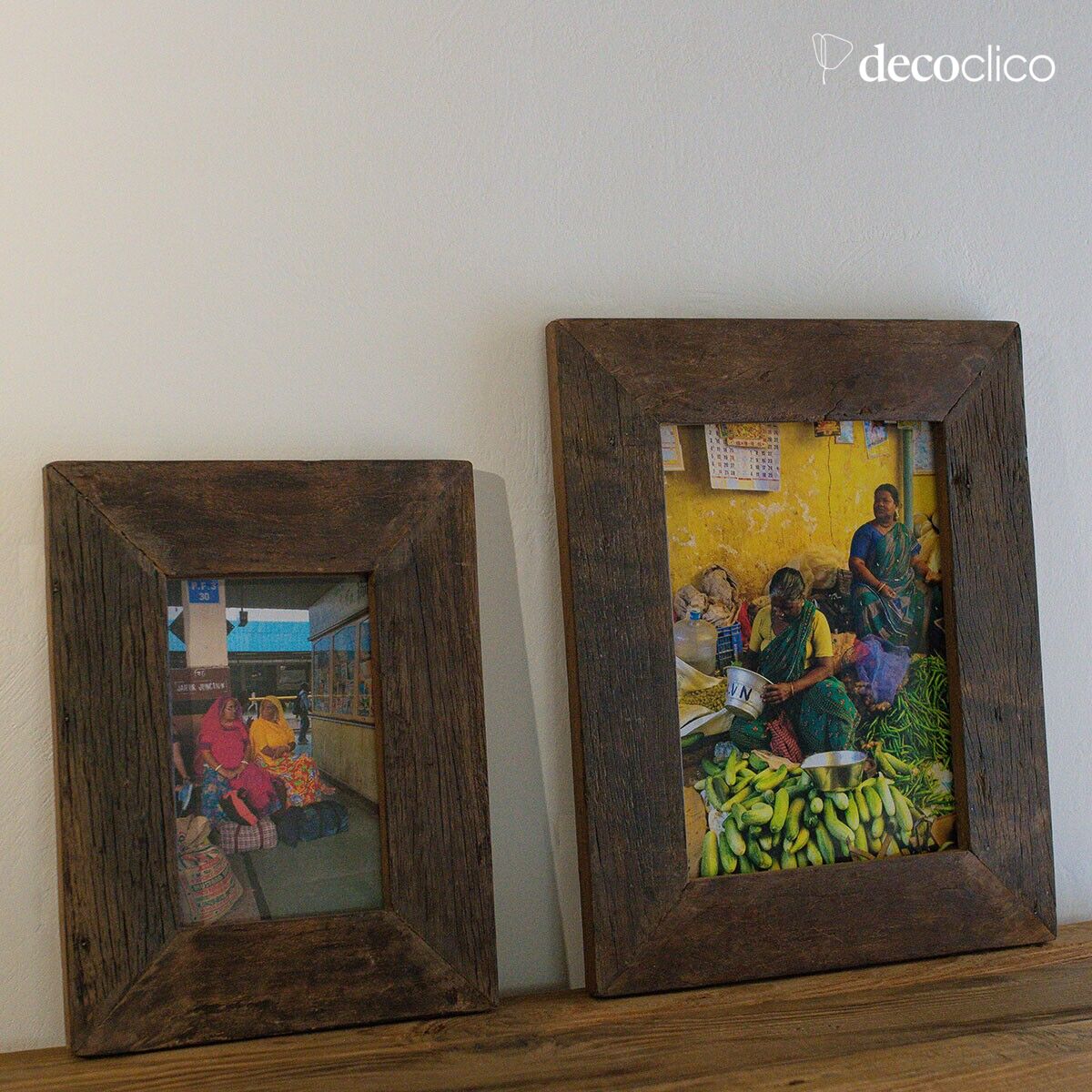 Cadre photo en bois recyclé Vermont