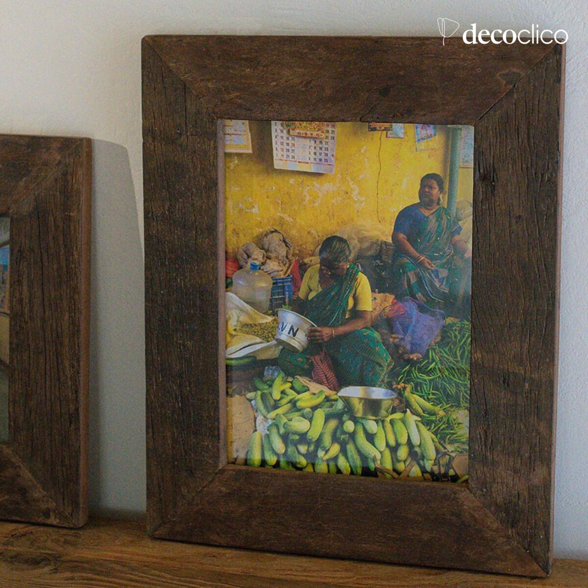 Cadre photo en bois recyclé Vermont