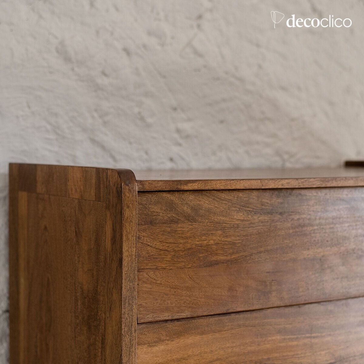 Commode en manguier 3 tiroirs Vintage